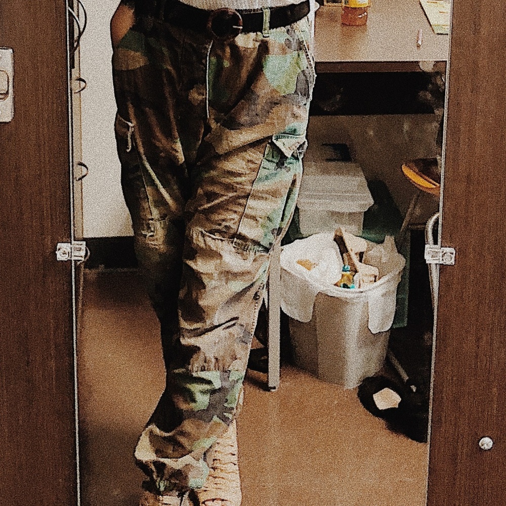 Urban Outfitters stylish camo pant!
